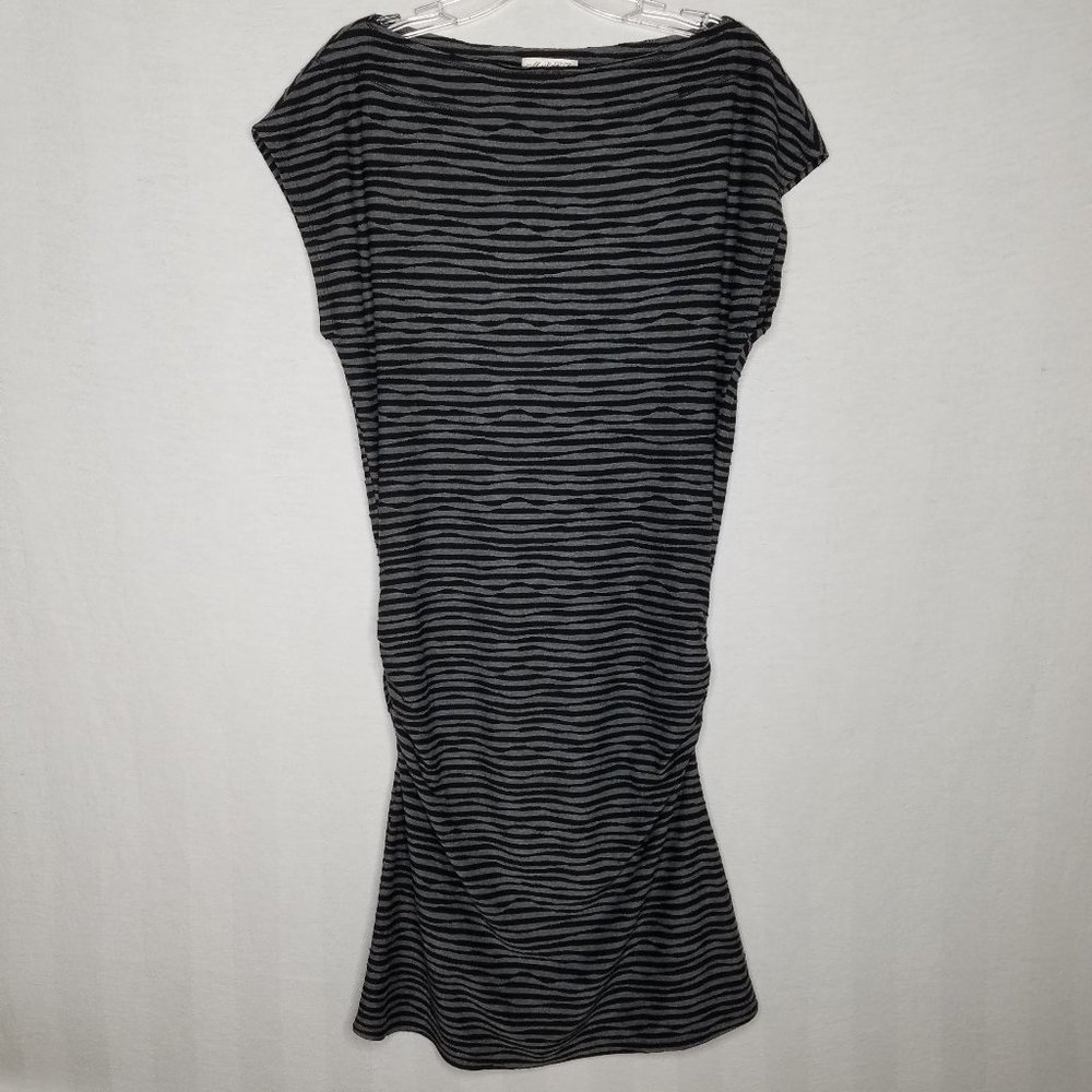 Max Studio Specialty Products Ruched Dress Striped